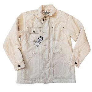 Alpine Design Cream Quilted Barn Coat XS NWT